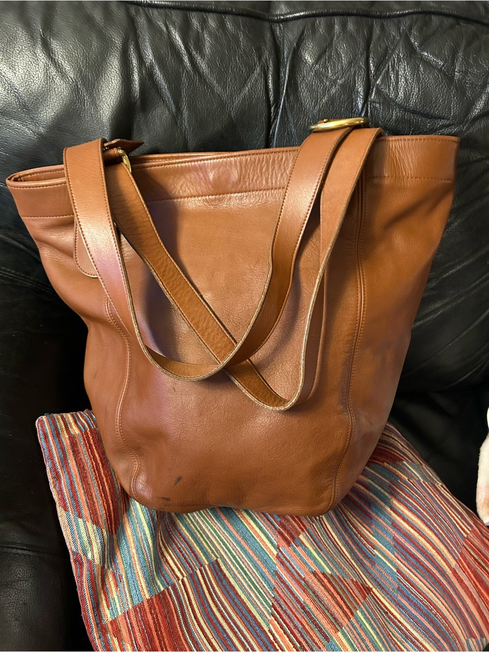 Coach Vintage 4082 SoHo Leather Duffle XL.  Aged to perfection.  Gorgeous